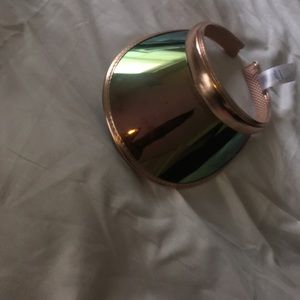 Rose gold Visor hat 🧢
